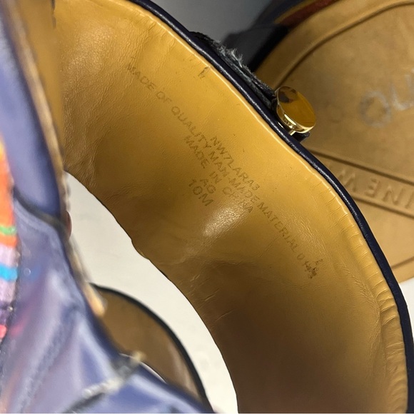 Vintage Nine West Rainbow Platform Heels - Picture 10 of 10